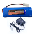 GEILIENERGY 7.2V3800mAh  NiMH RC Battery for RC Cars Hobby Battery with Tamiya Connector for Car Truck Truggy Buggy(1 Pack) + 1PCS 7.2V Charger