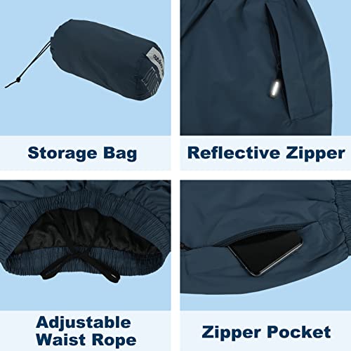 Packable Waterproof Hiking Rain Pants N4687