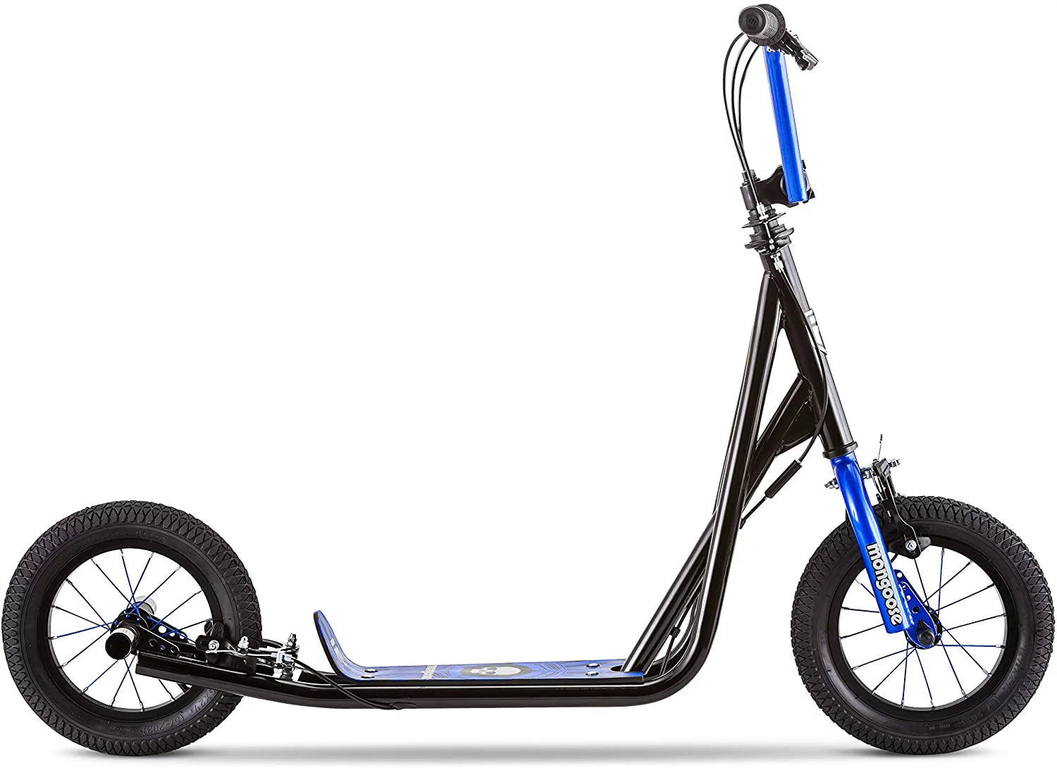 Youth Scooter with Front and Rear Brakes, 12-Inch Wheels X601