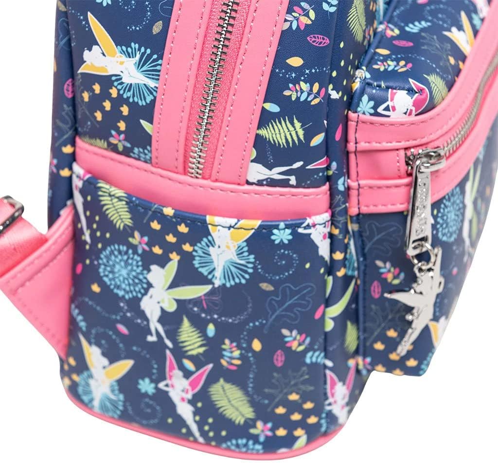 Disney Pink Tinkerbell Glow in the Dark Print Backpack M15751
