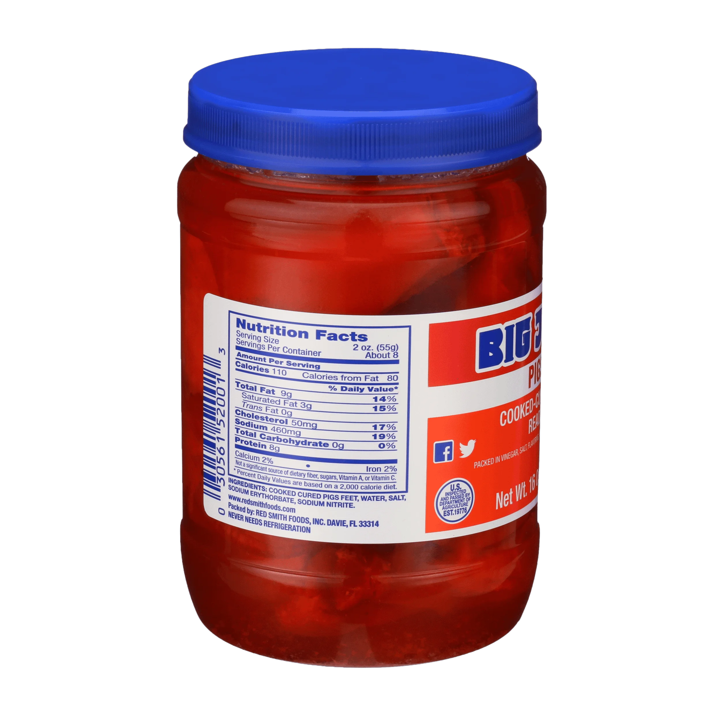 Pickled Pigs Feet 16 oz C55892
