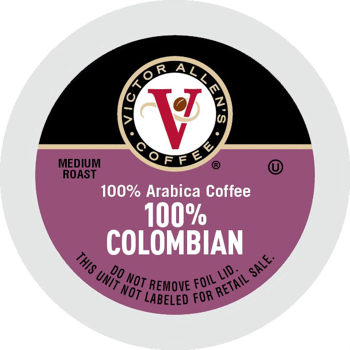 100% Colombian Medium Roast Coffee Pods, 30 Count P57294