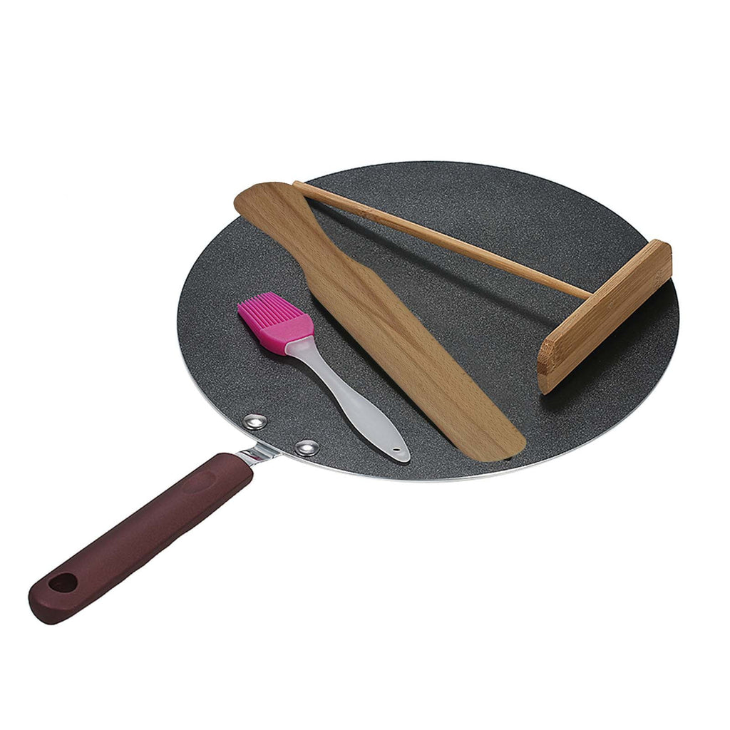 Pancake Pan Crepe Maker with Spreader & Spatula T707