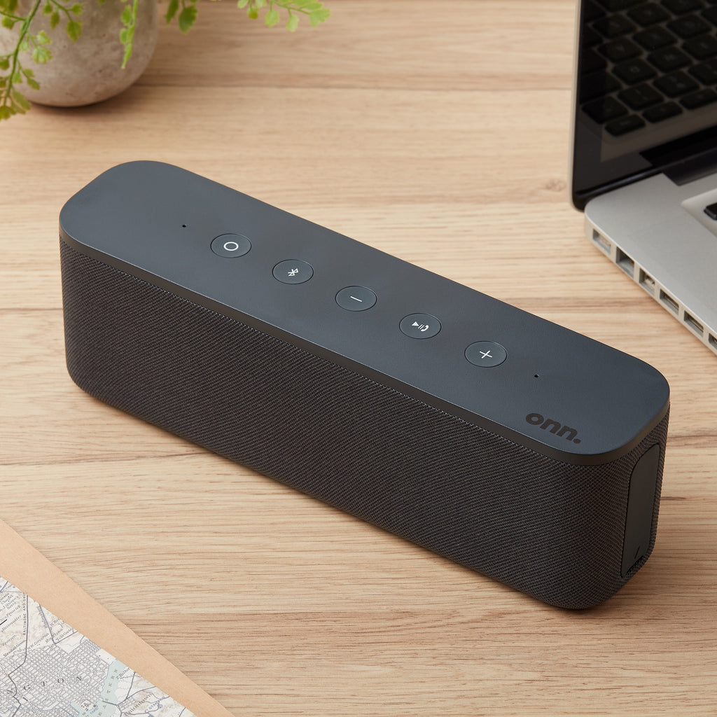 Large Indoor Portable Bluetooth Speaker, Grey D888346