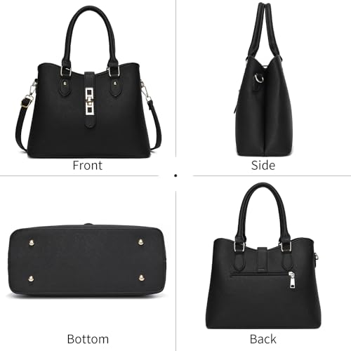Women's Crossbody PU Leather Tote Satchel Bag I193