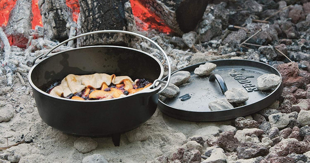Cast Iron Camp Dutch Oven, 4-Quart I893