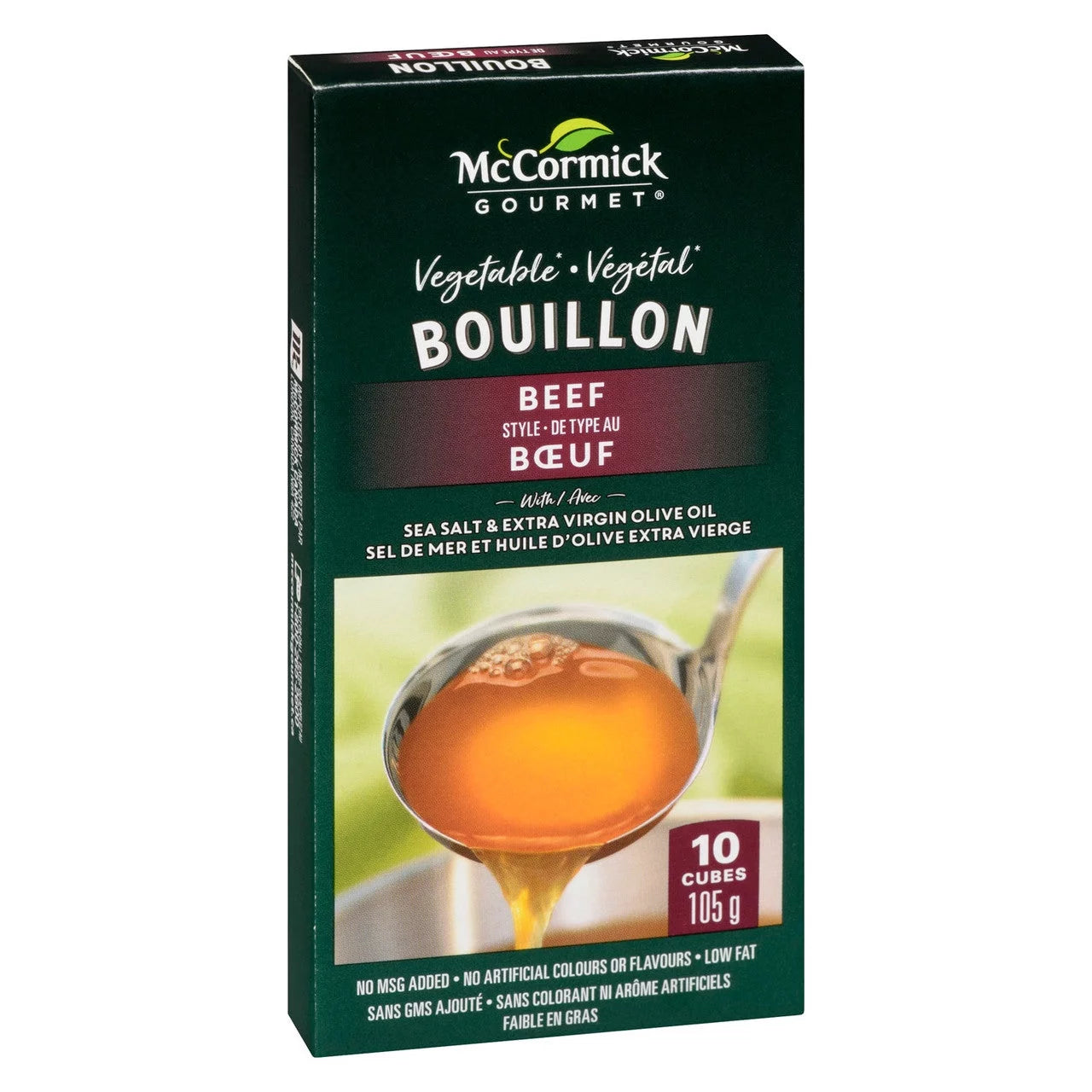 Beef Flavor Bouillon Cubes, 10 Count, 105g N839081