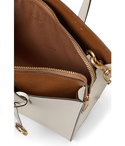 Polished Pebble Leather Carryall 28 Q484