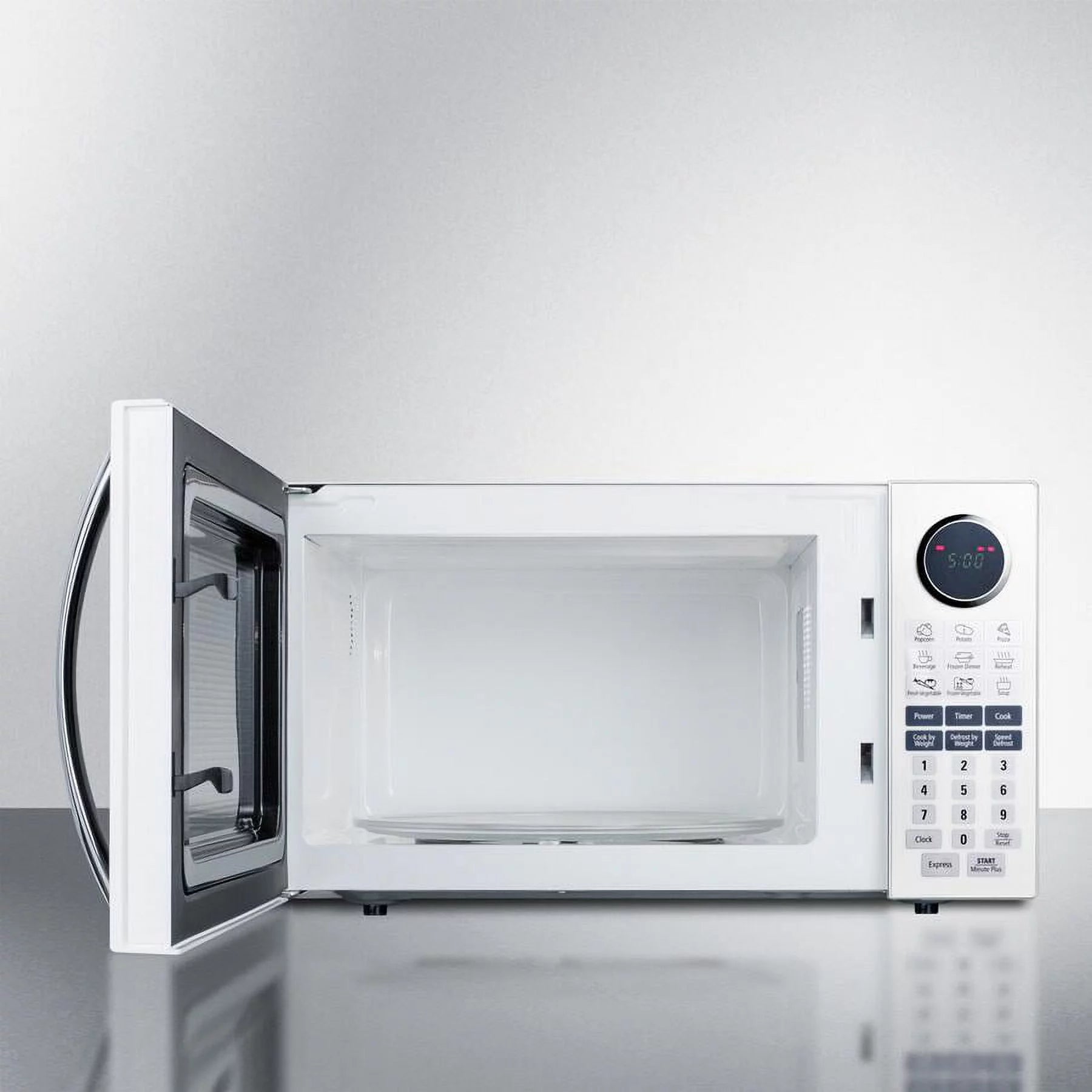 1 cu. ft. Full-Sized Microwave Oven with Multiple Power Levels and Turntable C827