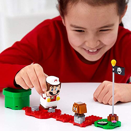 Super Mario Fire Mario Power-Up Pack Building Kit Q4882