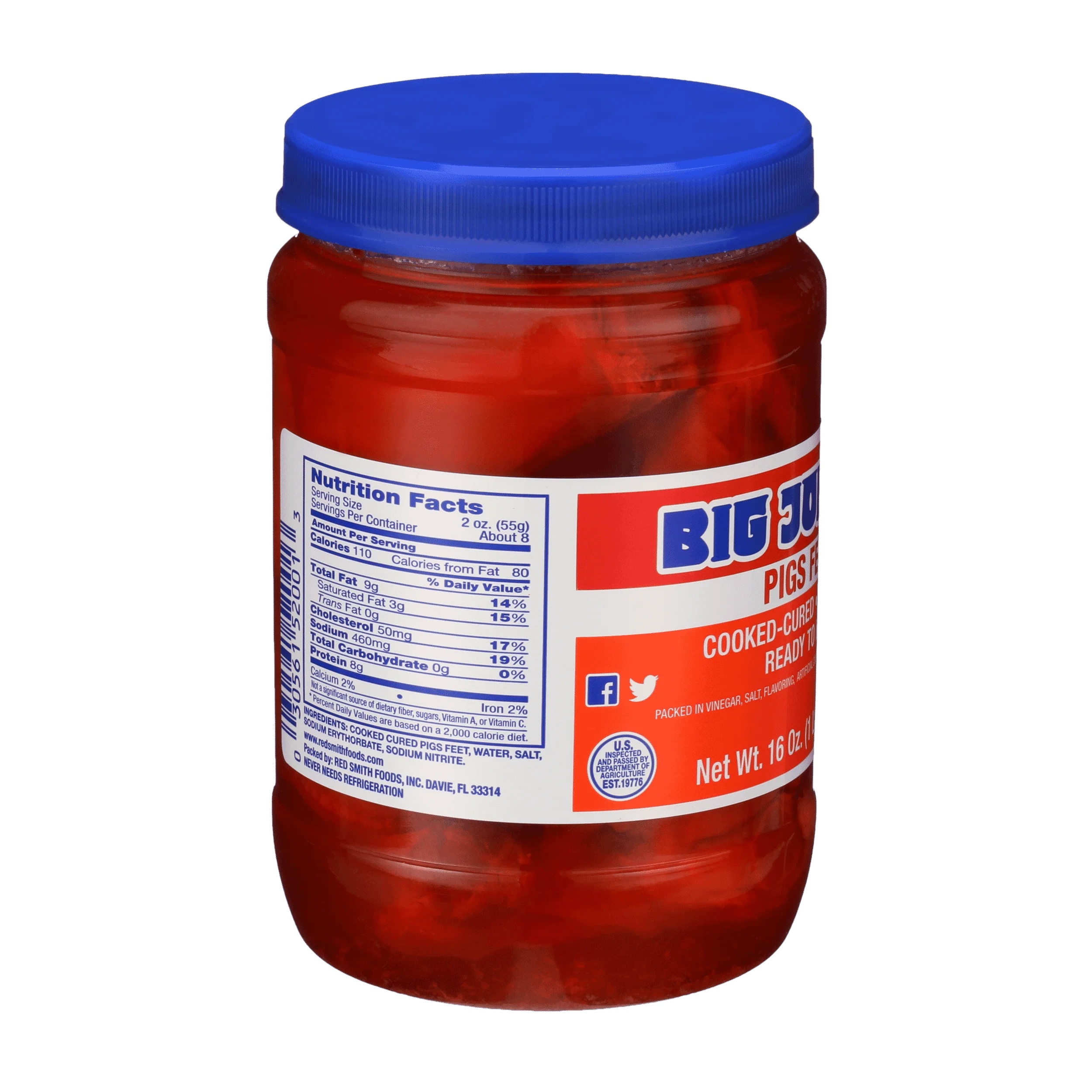 Pickled Pigs Feet 16 oz C55892