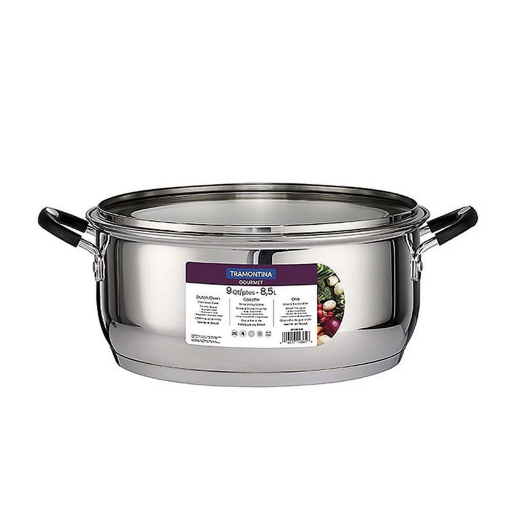 9 Quart Stainless Steel Dutch Oven X468278