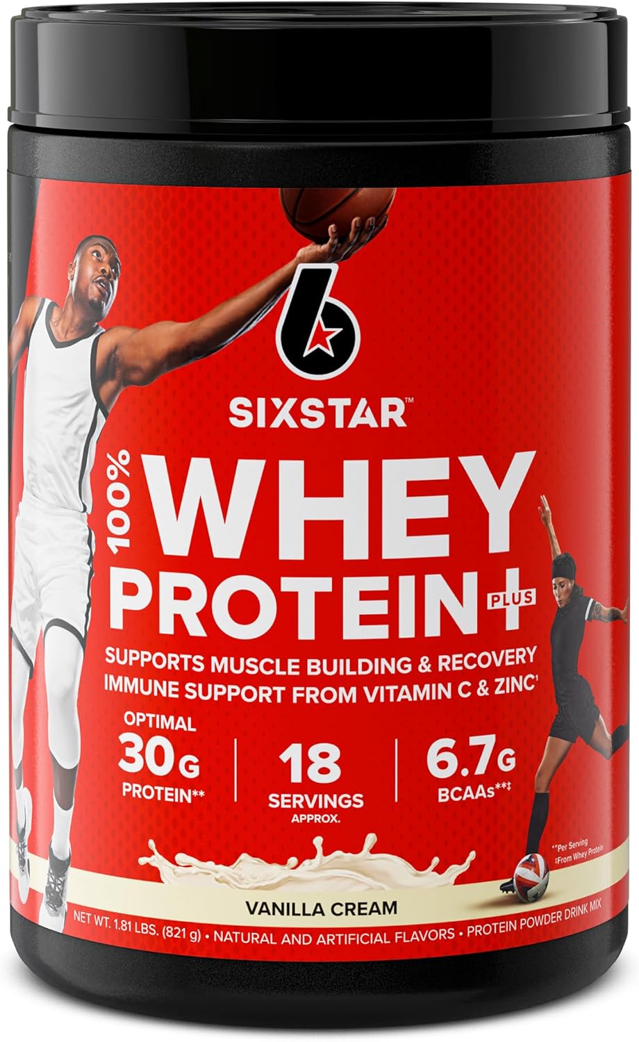 Whey Protein Plus Triple Chocolate 1.8lbs & Vanilla Cream 1.8lbs F8655