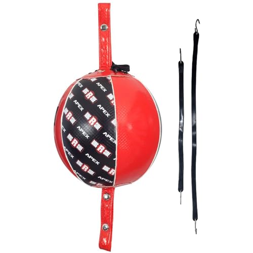 Ringside Ringside Apex Double End Bag, Black/White, 7"