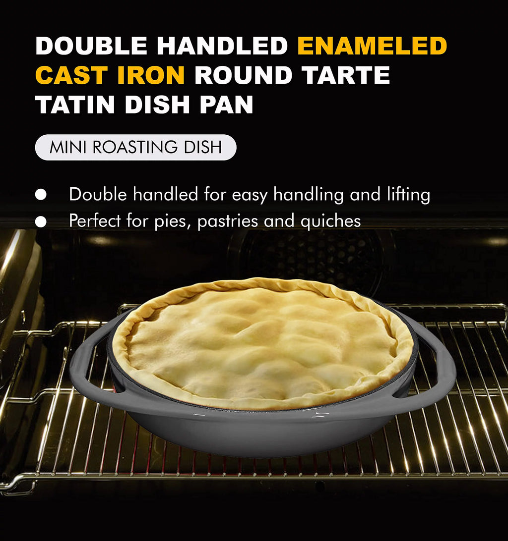 Pre-Seasoned Cast Iron Round Bakeware Pan M968435