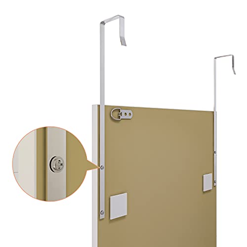 Over the Door Full Length Mirror, Wall Mounted Metal Frame, 2 Pack G17724