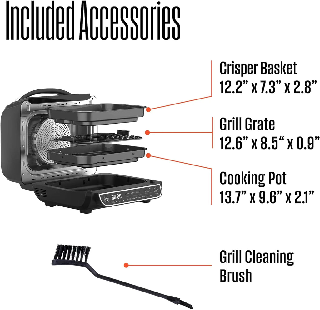 7 in 1 Air Grill - Black H3095