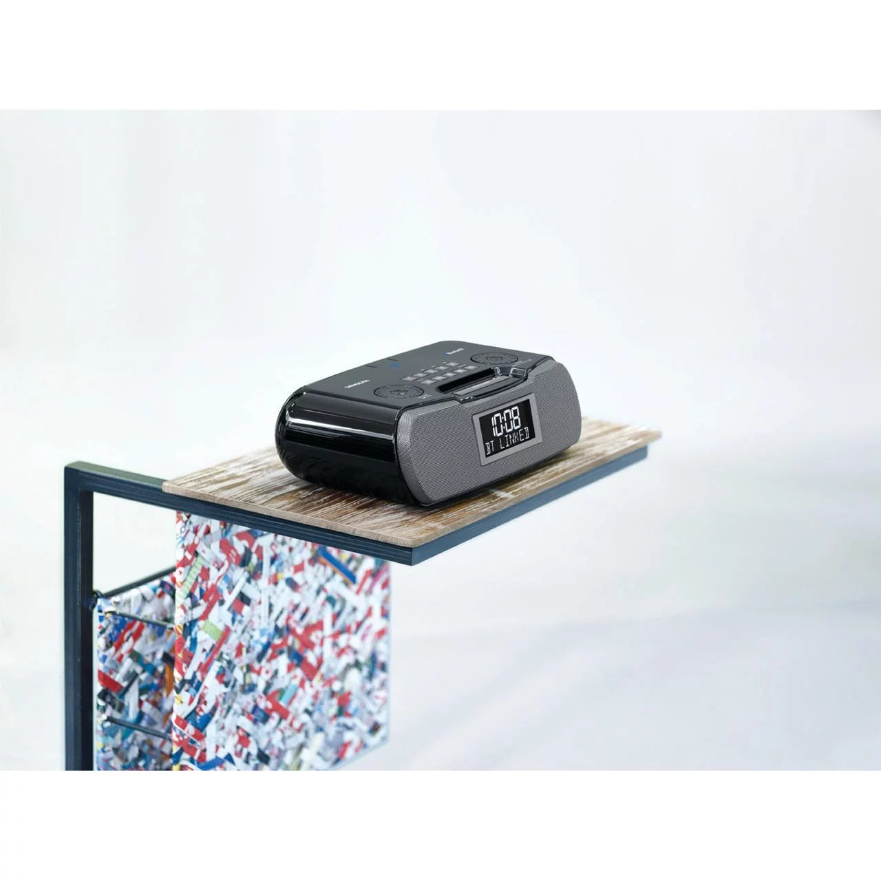 Digital AM/FM Bluetooth Clock Radio with USB Charger G255379