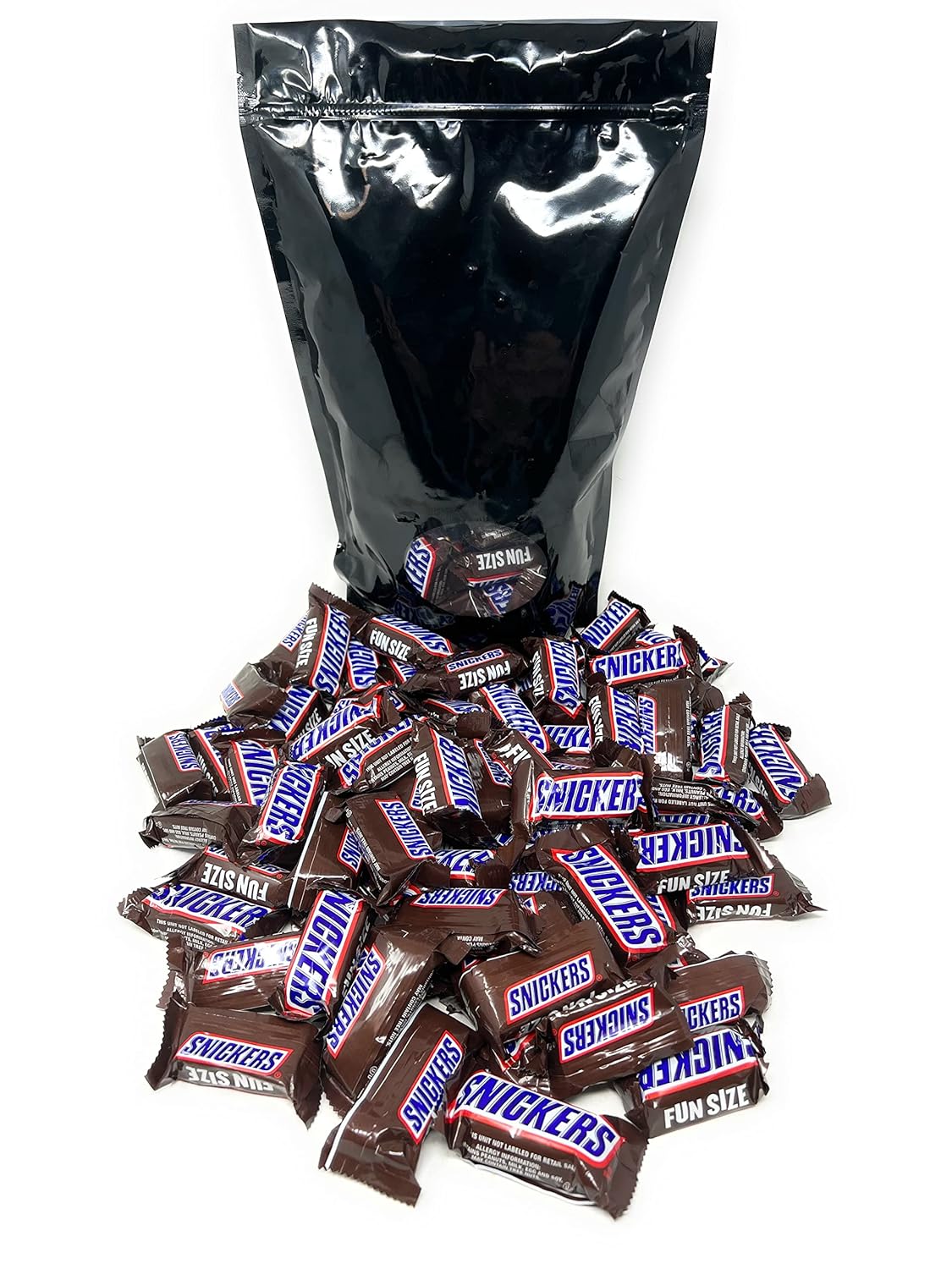Chocolate Candy Bars Assorted Variety Individually Wrapped Resealable Bag 3 lbs Q866441