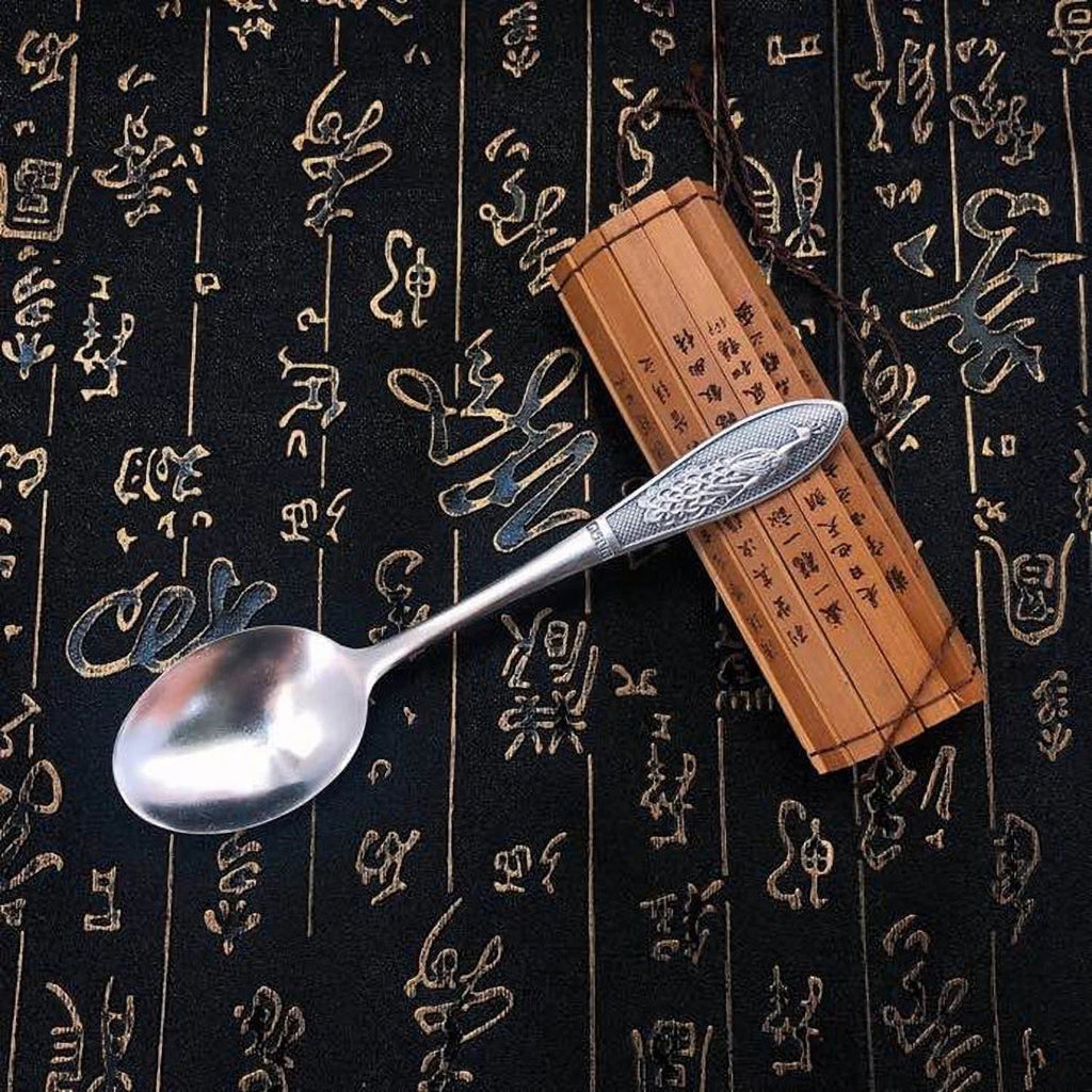 Sterling Silver Spoon for Soup, Rice, and Coffee N242562
