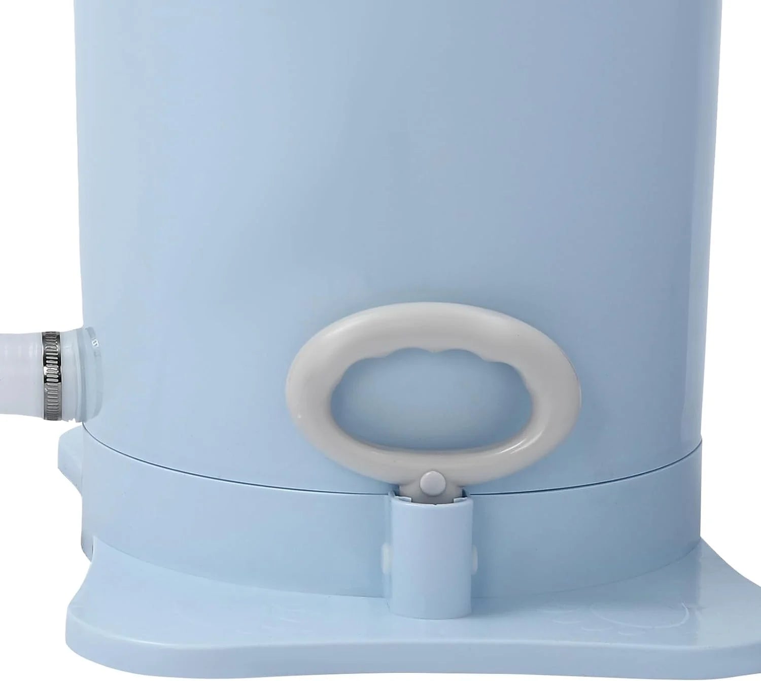 Manual Clothes Dryer, 12L Spin Dryer Foot Powered with Drain Hose, Compact for Apartments, Dorms, Travel P931057