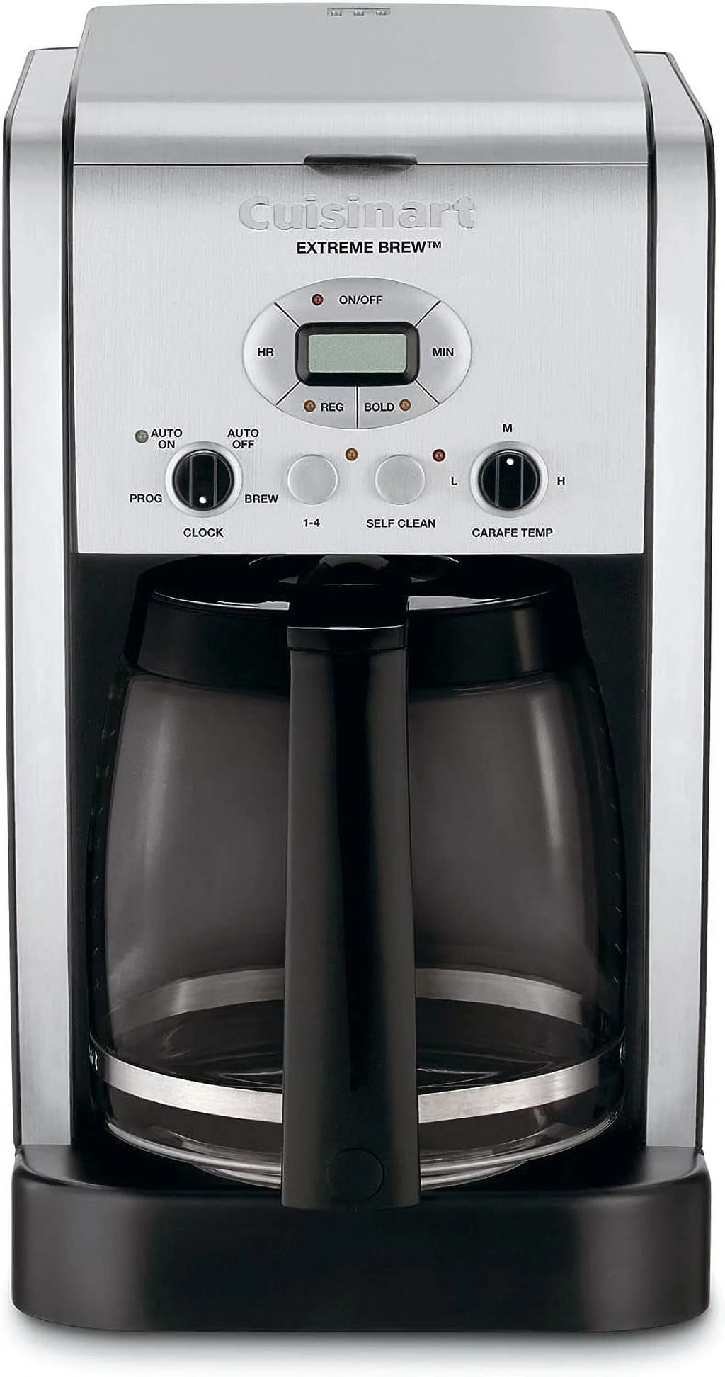 Open Box Cuisinart 12 Cup Extreme Brew Programmable Coffeemaker DCC-2650FR - SILVER
