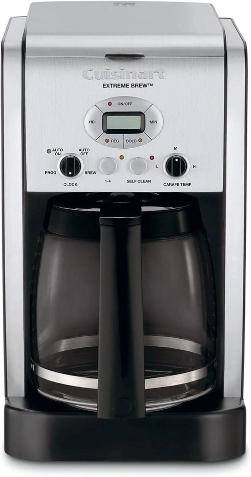 Open Box Cuisinart 12 Cup Extreme Brew Programmable Coffeemaker DCC-2650FR - SILVER
