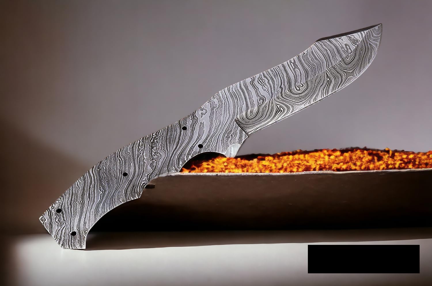 Damascus Steel Full Tang Blank Blade for Knife Making C435191