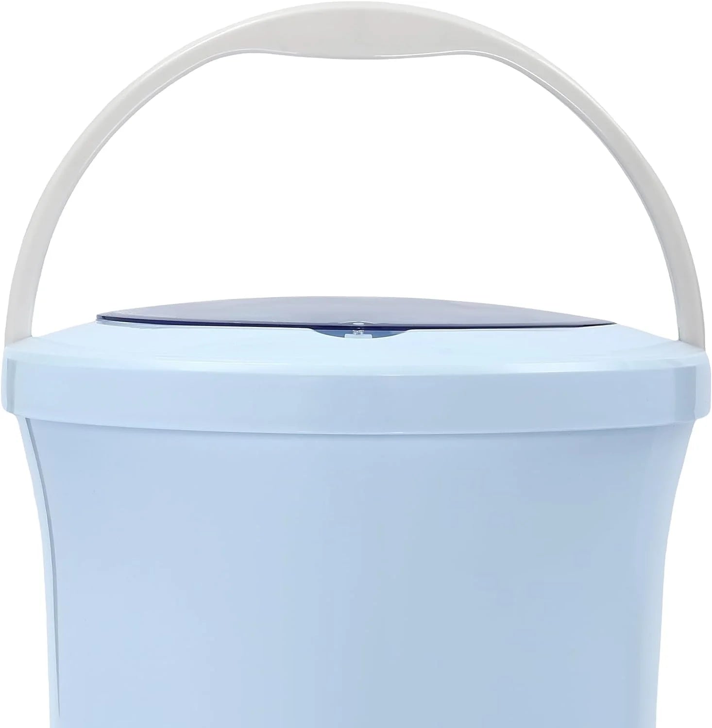 Manual Clothes Dryer, 12L Spin Dryer Foot Powered with Drain Hose, Compact for Apartments, Dorms, Travel P931057
