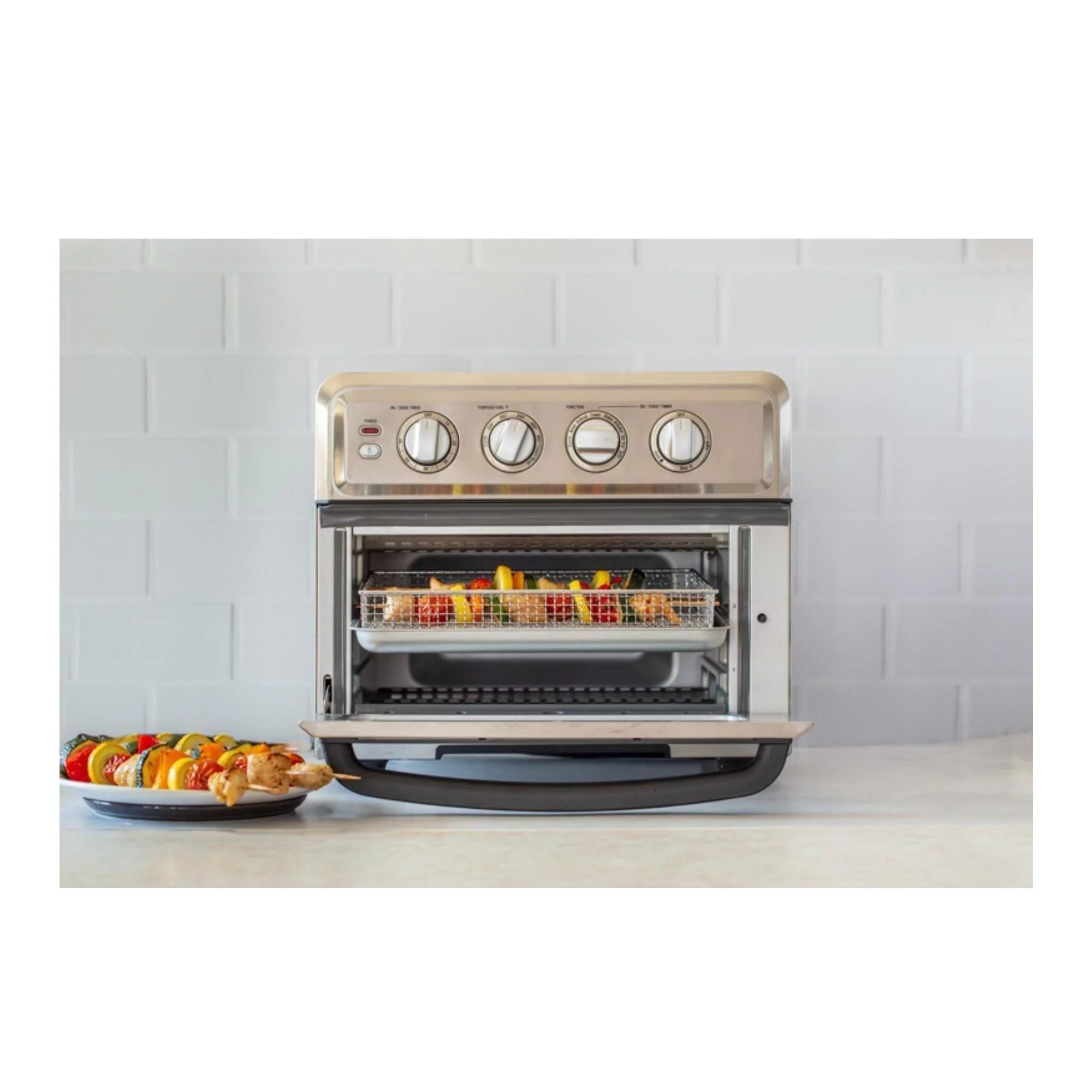 Airfryer Toaster Oven with Grill, Stainless Steel Z506