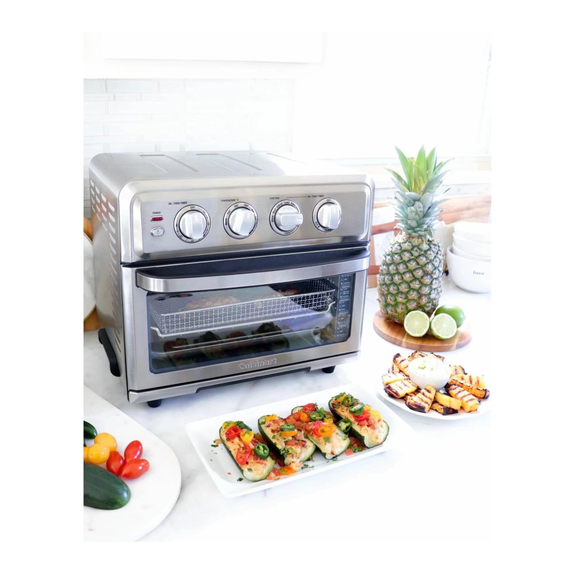 Airfryer Toaster Oven with Grill, Stainless Steel Z506