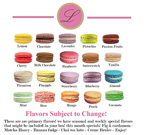 Gourmet Macarons - Individually Wrapped Box A194