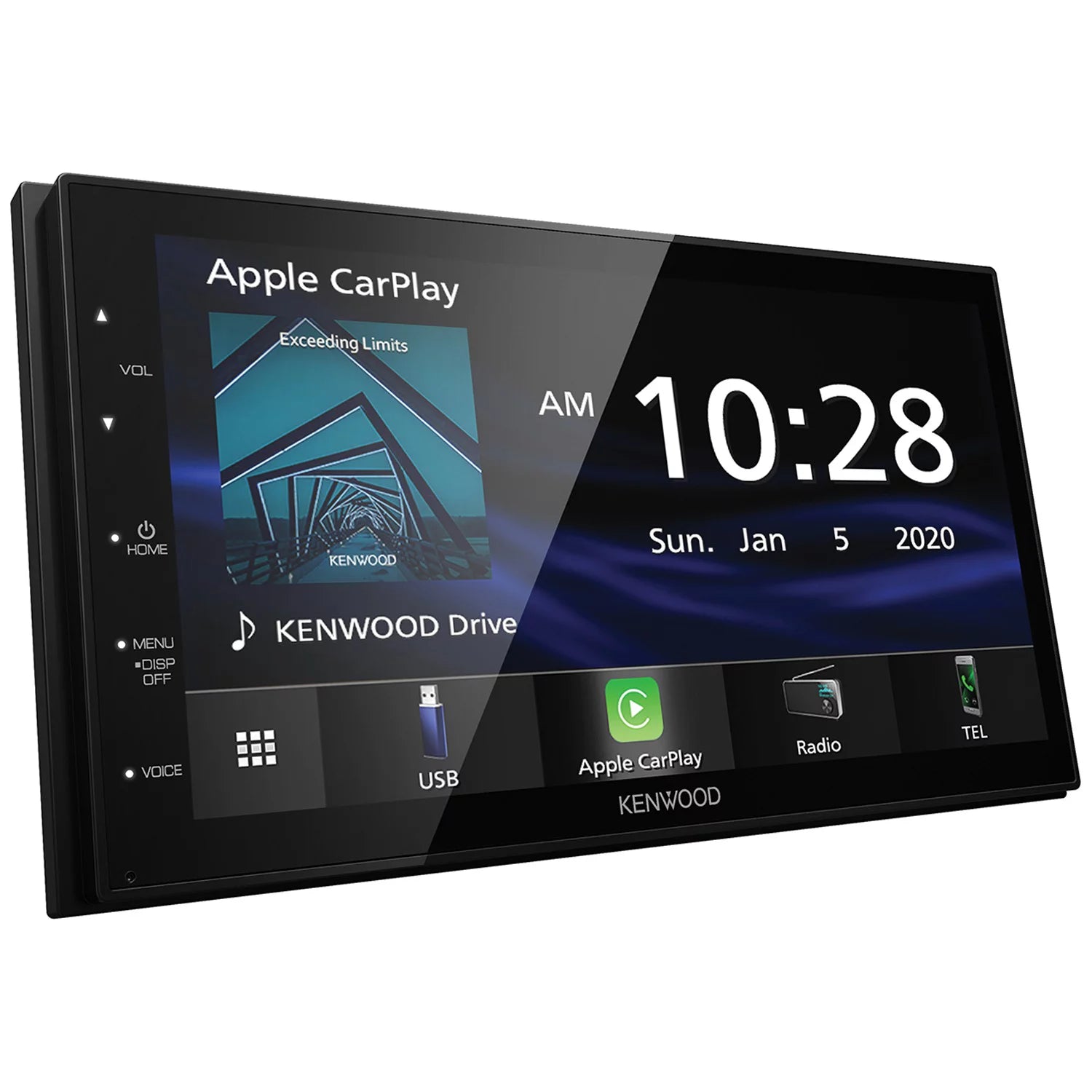 Double-DIN 6.8" Multimedia Receiver with Bluetooth and CarPlay U338