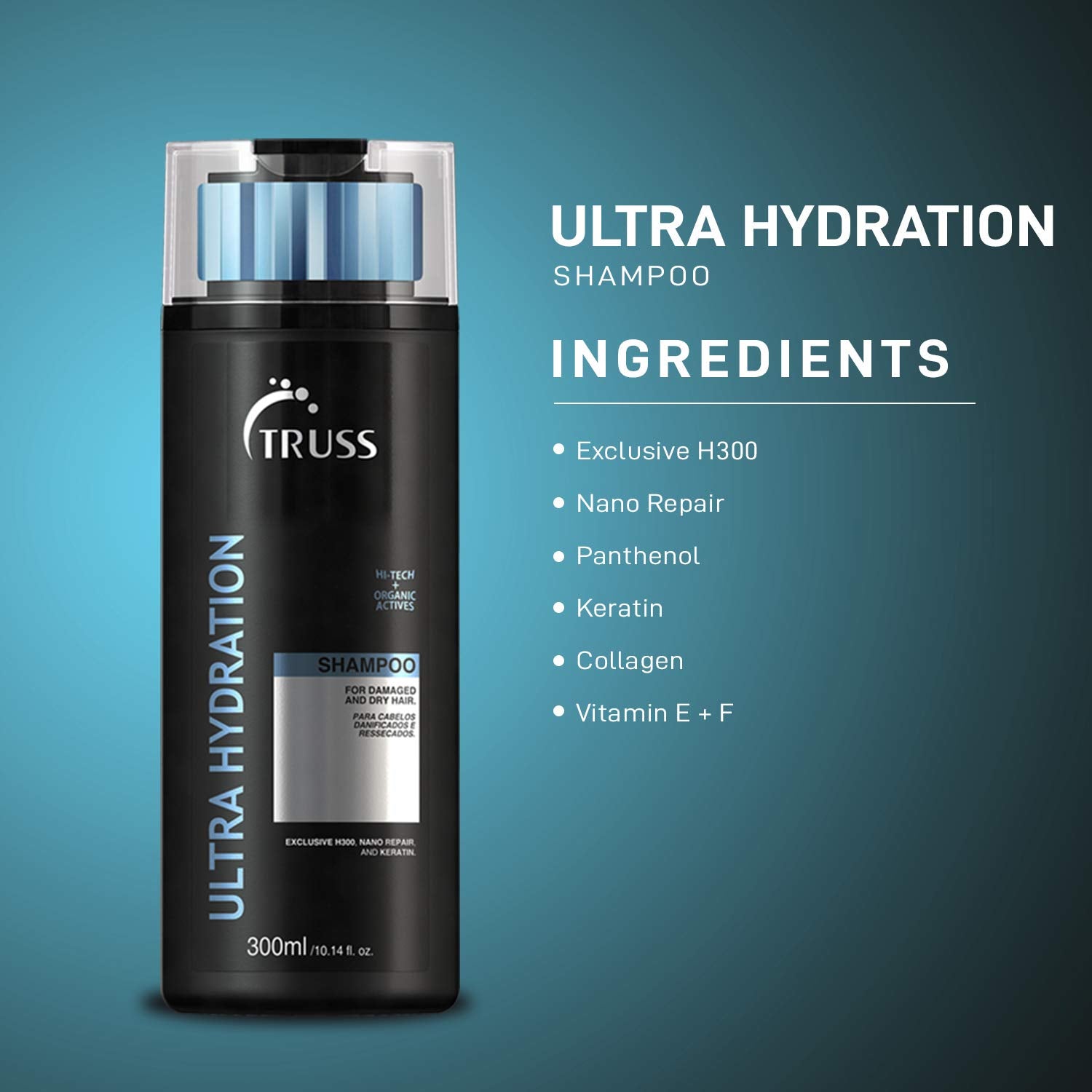 Ultra Hydration Shampoo and Conditioner Set for Dry Damaged Hair V951240