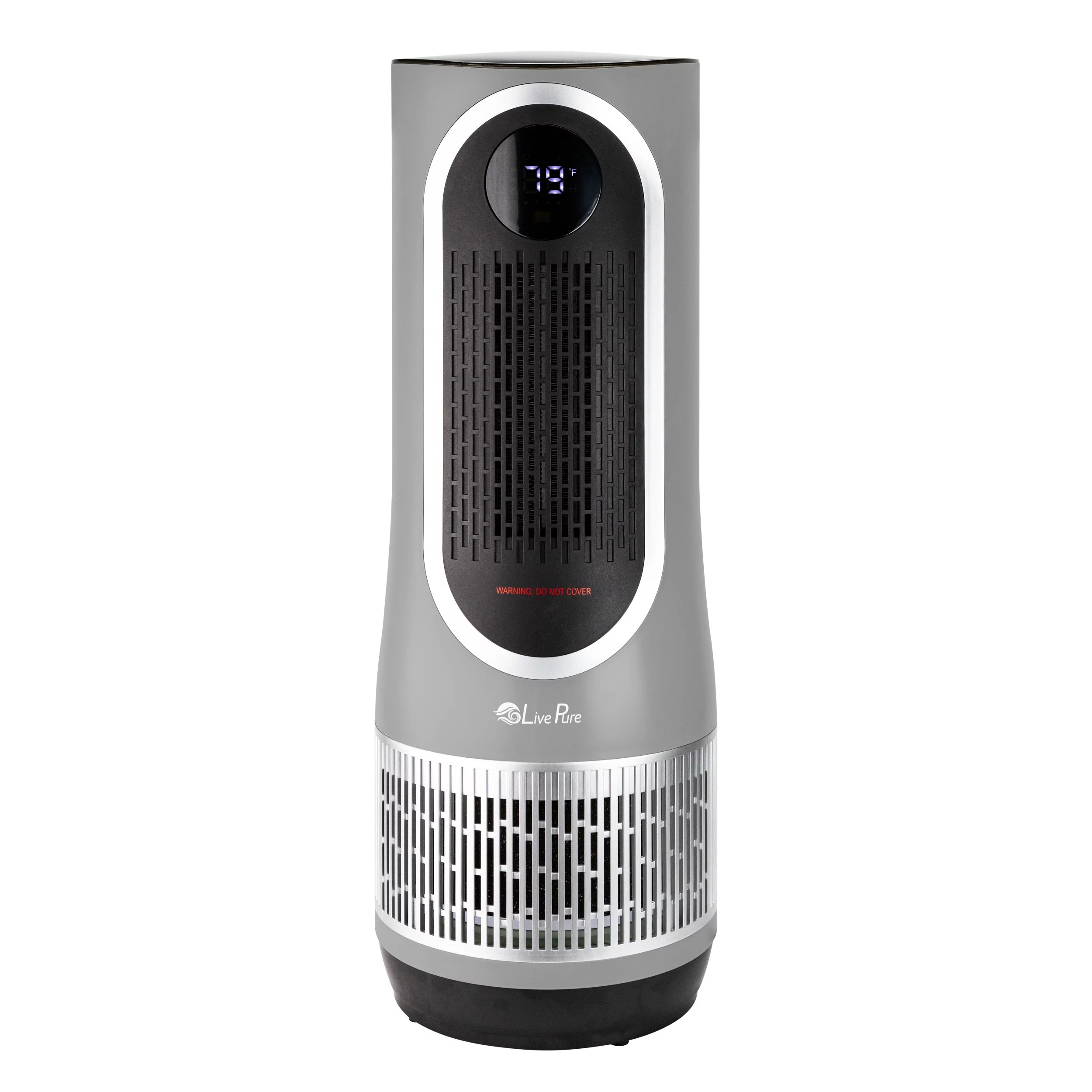 2 in 1 Air Purifier & Heater with HEPA Filtration, Compact for Bedrooms and Offices N221