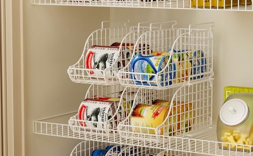 Stackable Can Dispenser Bin 3-Pack with Handles A5720