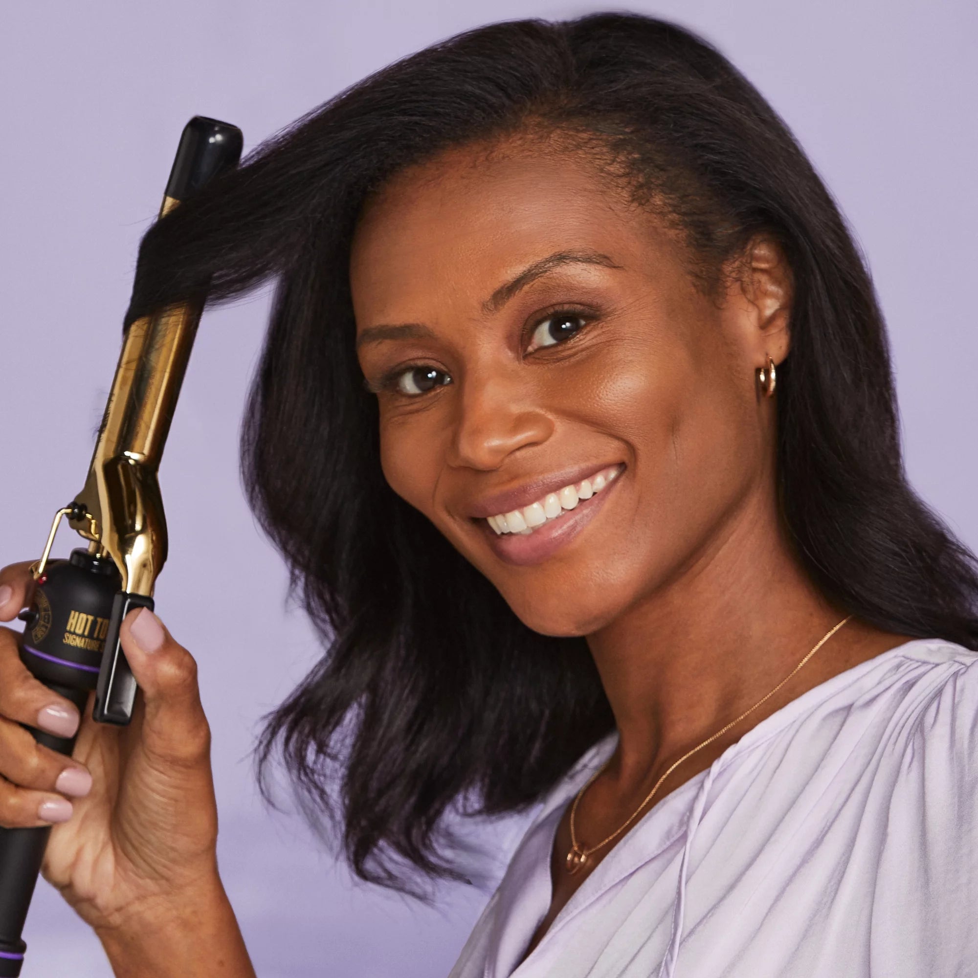 1" Gold Curling Iron M5055