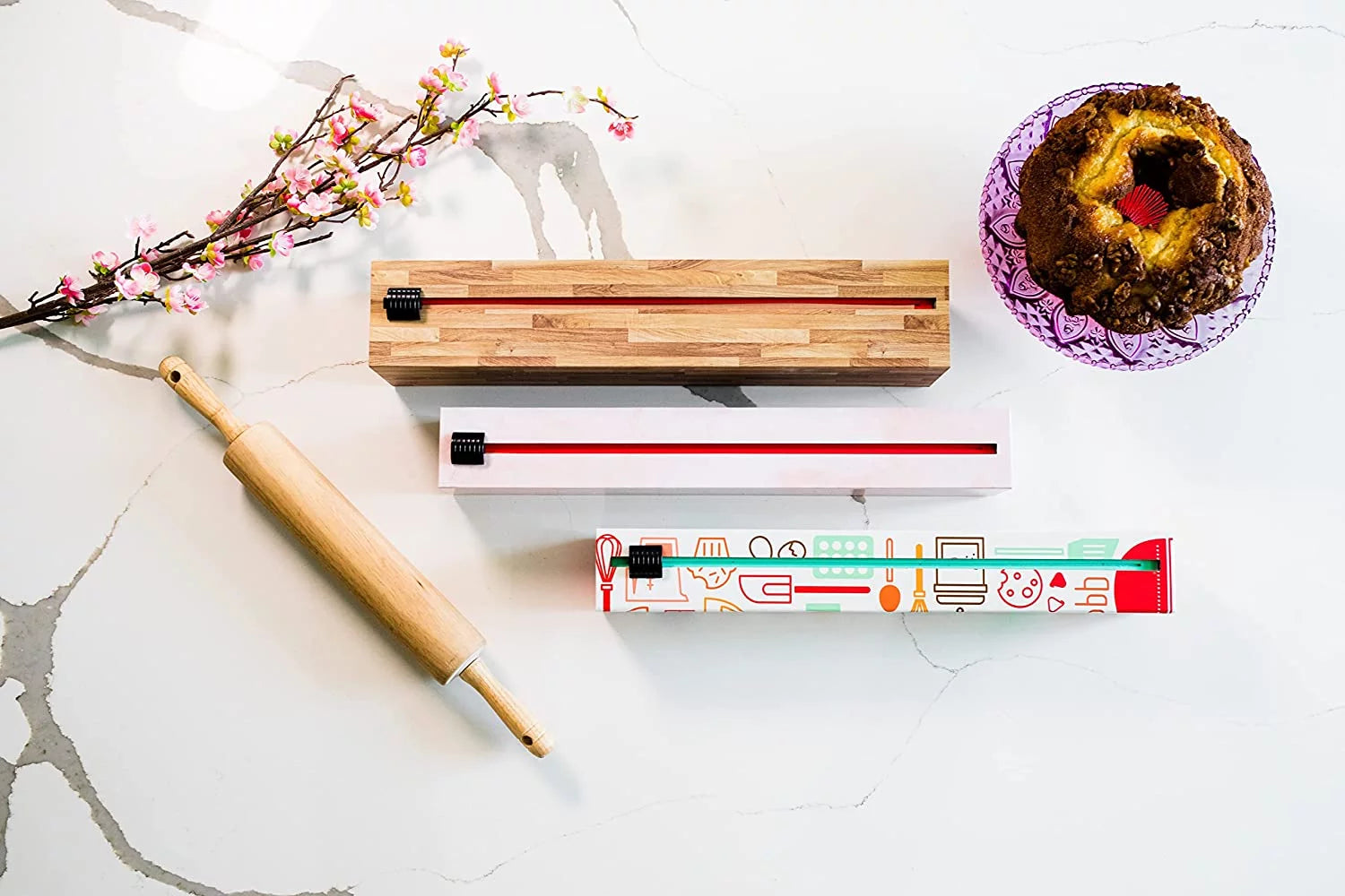 Butcher Block Parchment Paper Dispenser with 15" x 164' Roll C75014
