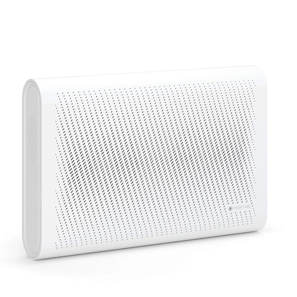 Medify Air MA-35 Air Purifier - 1280 sq ft Coverage - Large, Wall-Mounted Air Purifier with HEPA Filters; with TVOC indicator, PM2.5 Pollution Indicator, and an ozone-free ionizer - White, 1-Pack