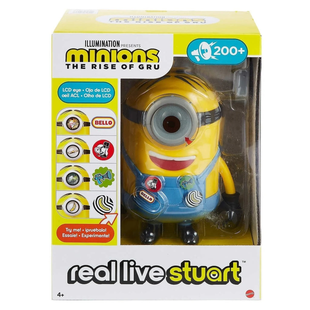 Minions The Rise Of Gru Real Live Stuart Animatronic 200 Sound 30 Animations