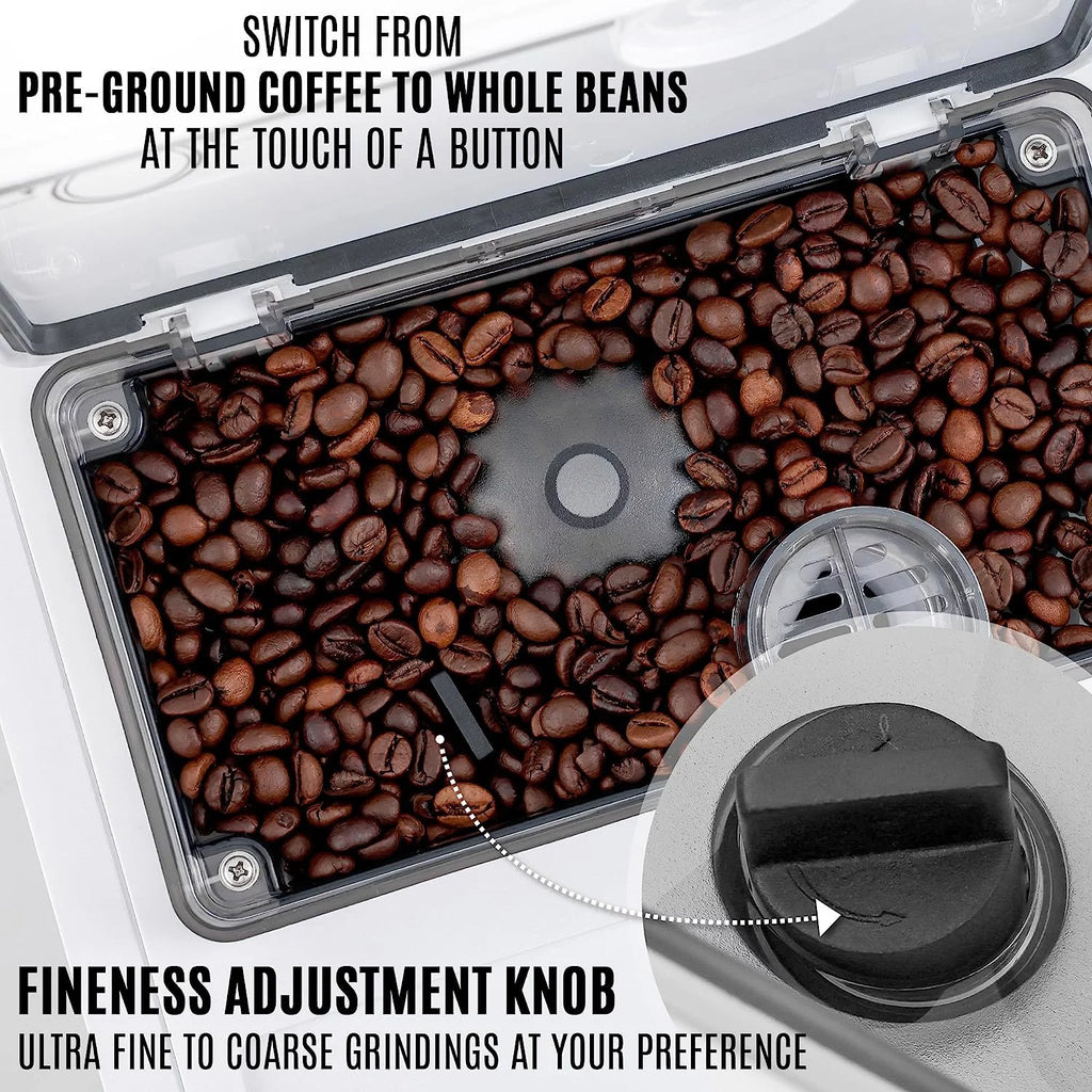 Espresso Machine with Grinder and Milk Frother Z69130