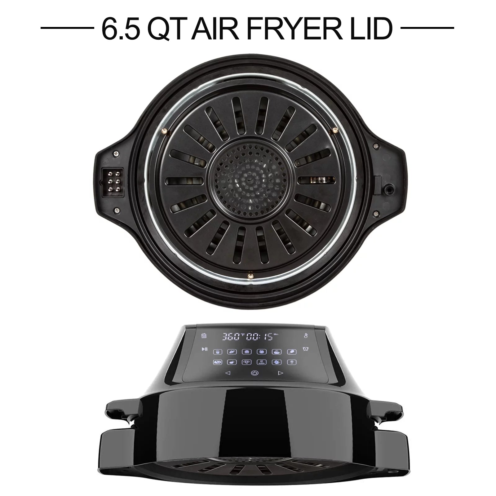 Air Fryer Pressure Cooker Slow Cooker 6.5 Qt F599