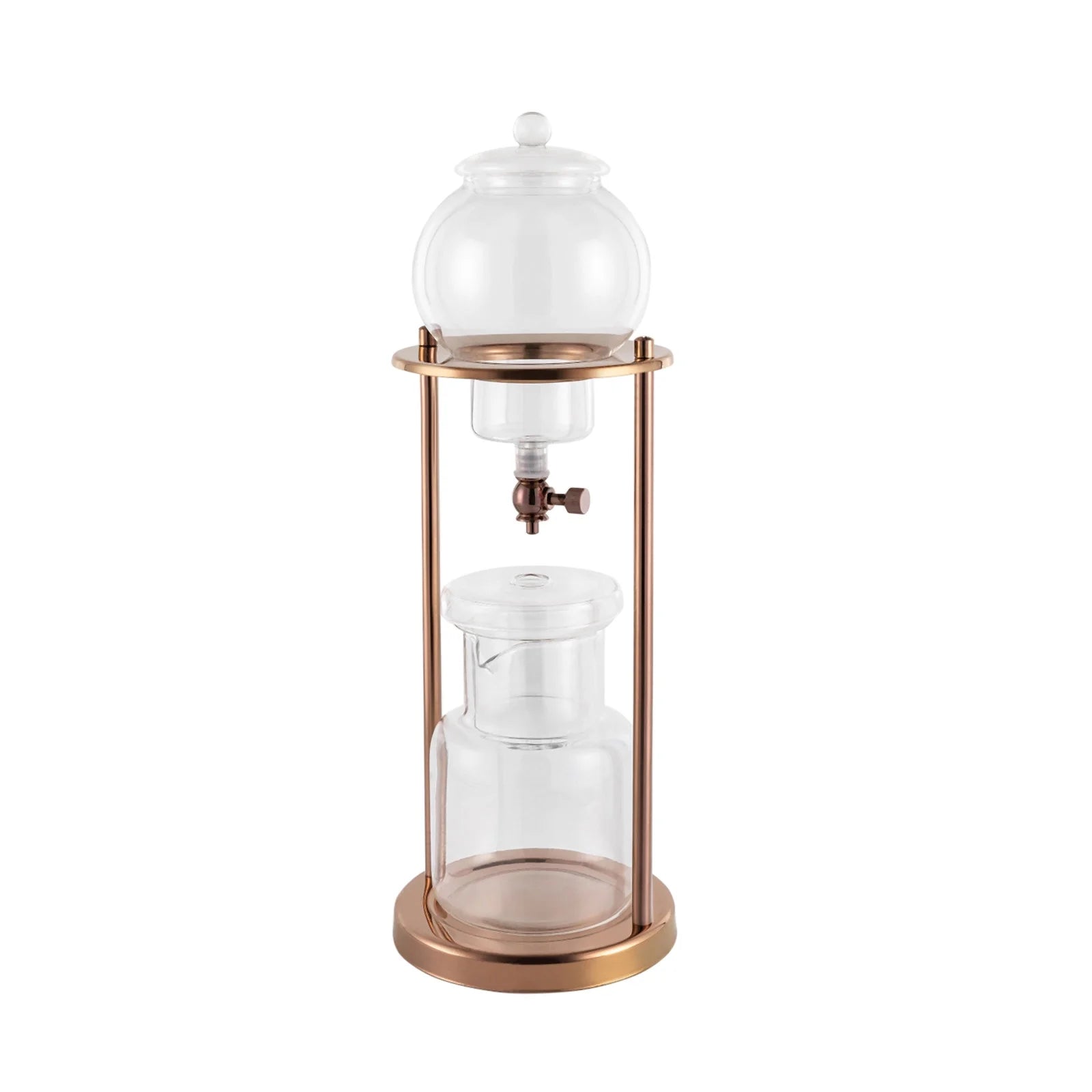Cold Brew Coffee Maker Iced Dripper Pot 600ml Gold W1233