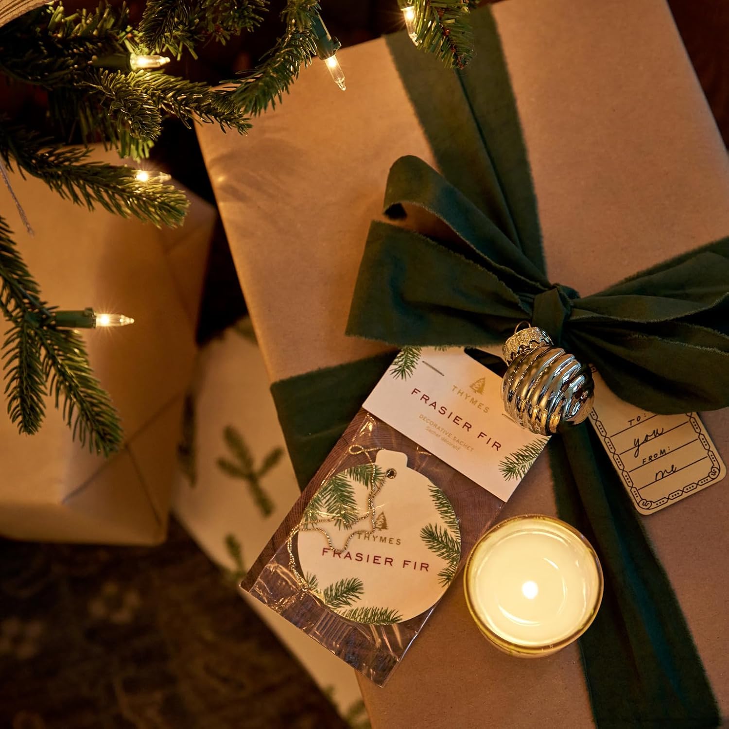 Decorative Sachet - Frasier Fir - Scented with Siberian Fir, Cedarwood, and Sandalwood V506877