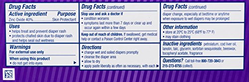 Diaper Rash Paste with Zinc Oxide, 2 oz O65078