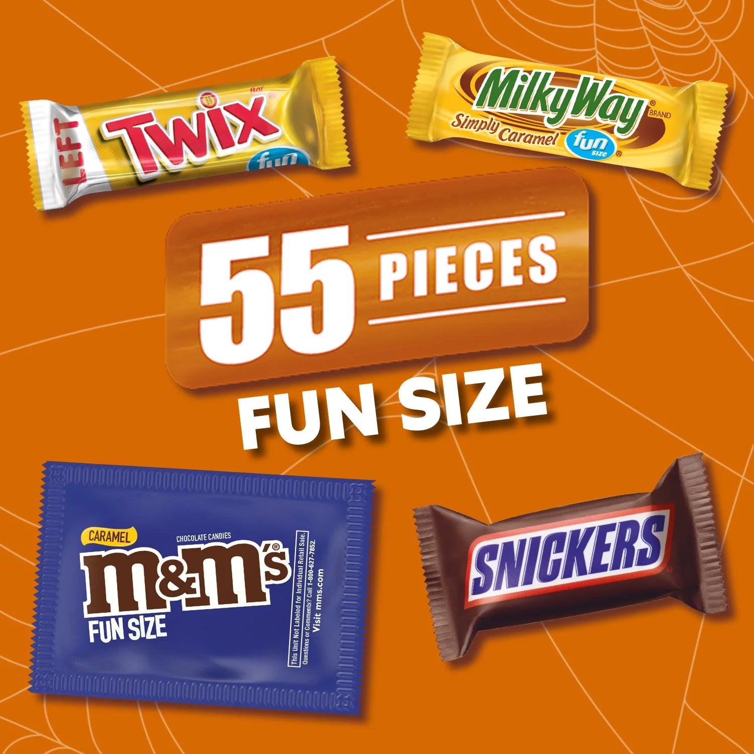 Halloween Candy Variety Pack - 55 Ct S31150