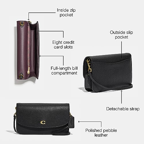 Polished Pebble Leather Crossbody Bag S66877