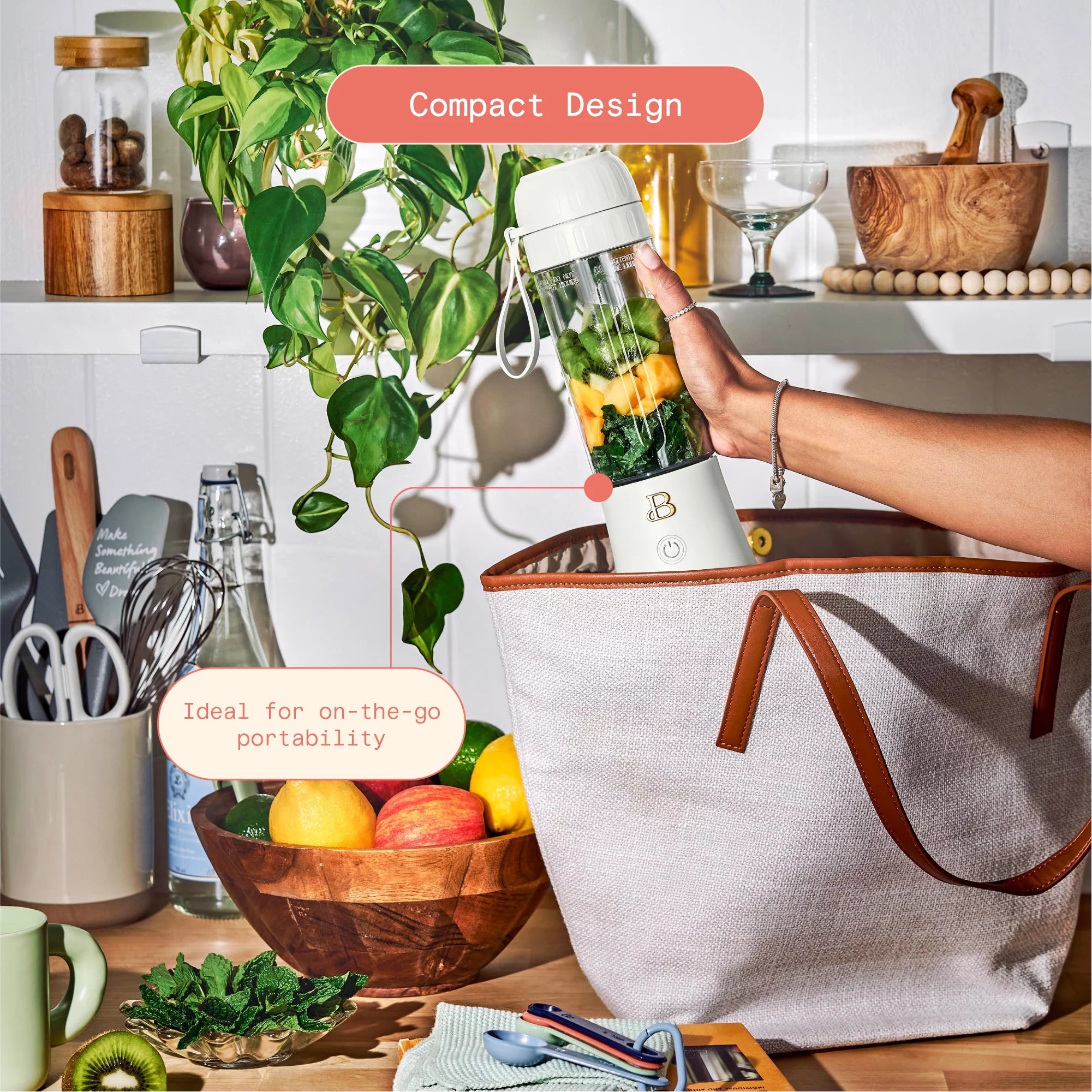 Portable Blender 70 W, 16 oz, White A136603