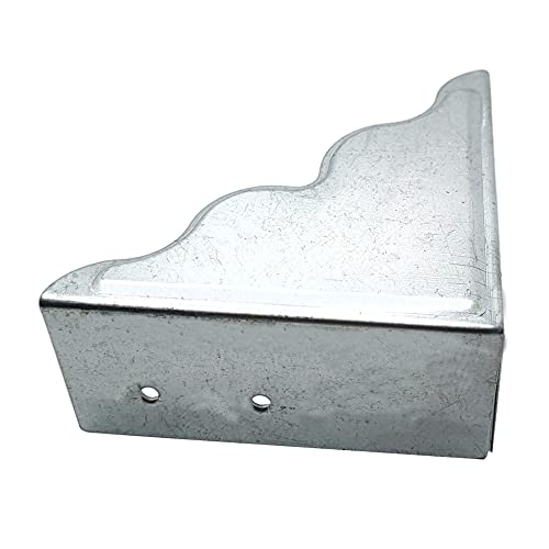 Metal Box Corner Guard 8 Pcs Retro Furniture Corner Protection Safety Bumpers Antique Silver C768134