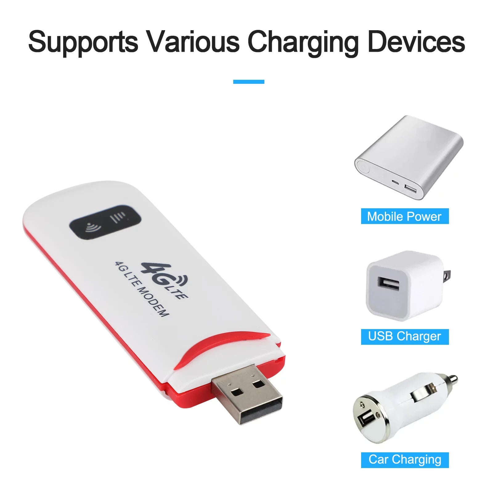 Portable 4G LTE WiFi Hotspot USB Modem T391536